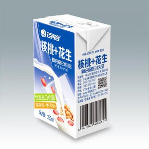 百怡核桃+花生牛奶復(fù)合蛋白飲品