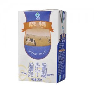 李子園倍特純牛奶