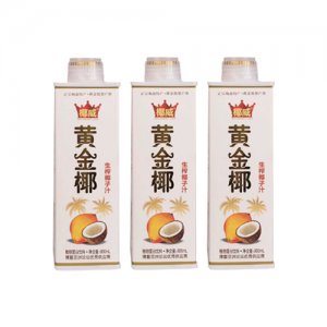 椰威黃金椰飲品