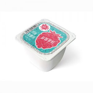 歸一草莓果粒風味發酵乳