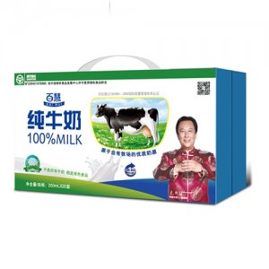 百慧純牛奶箱