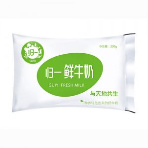 歸一鮮牛奶產品類型