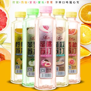 三鋒果味蘇打水飲料系列