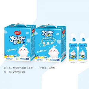 愛哆仔優U乳乳酸菌飲品原味200mlX16