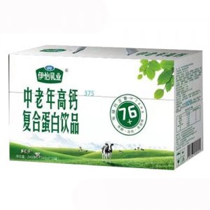 伊怡乳業中老年高鈣復合蛋白飲料箱
