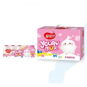 愛哆仔優U乳乳酸菌飲品草莓味（禮箱）