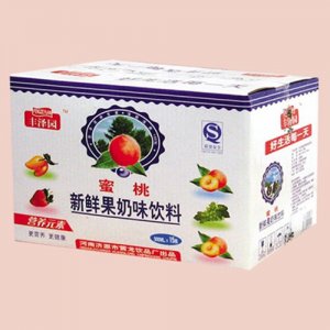 豐澤園蜜桃新鮮果奶味飲品
