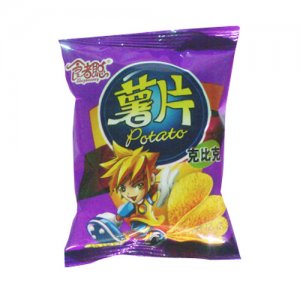 食聰者克比克薯片紫