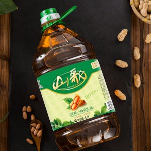 山歌4L壓榨一級花生油