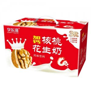 享樂滋加鈣核桃花生奶（箱）