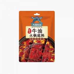 大禹傳奇火鍋底料麻辣牛油160gX52包件