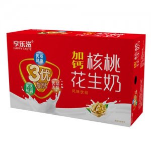 享樂滋加鈣核桃花生奶