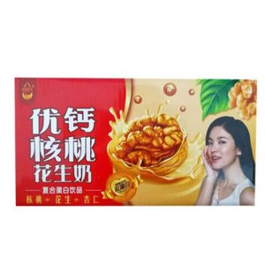 享樂滋優鈣核桃花生奶
