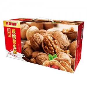 乳果相伴高鈣核桃花生奶箱裝