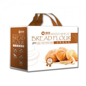 臻味烘焙原料現磨全麥面包粉面包機專用粉禮盒