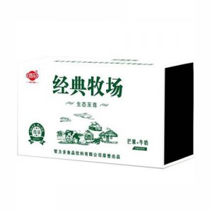 修花木盒精品裝芒果+牛奶520ml×5盒