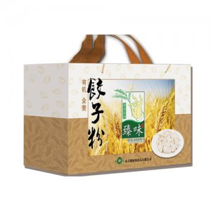 臻味綠色有機全麥餃子粉優質面粉禮盒