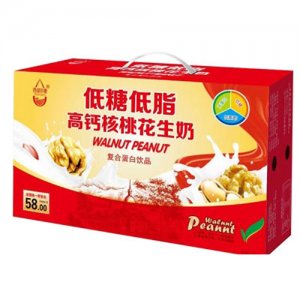 西部印象低糖低脂高鈣核桃花生奶