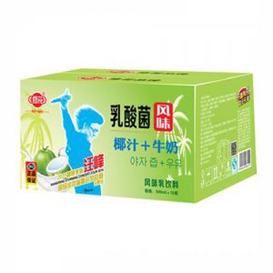 修花乳酸菌風味椰汁牛奶500ml×15瓶（汪峰）