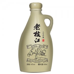 老枝江八年經典白酒