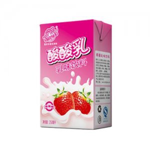 寧蘭酸酸乳草莓味乳味飲料