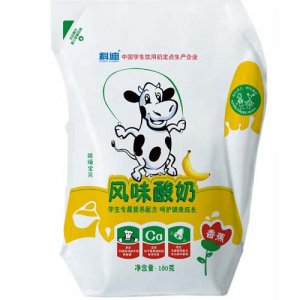 科迪香蕉味 學(xué)生風(fēng)味酸奶