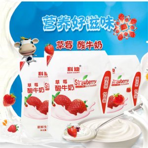 科迪草莓 酸牛奶
