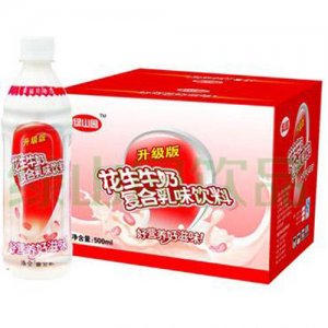 綠山園花生牛奶