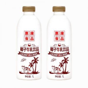 惠康食品椰子牛乳飲品椰子牛奶飲品1L