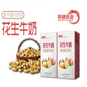 科迪花生牛奶
