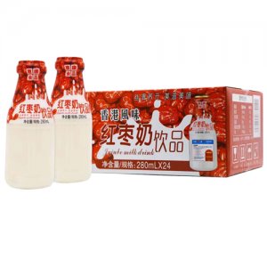 惠康食品紅棗奶飲品（香港風味）280mlx24瓶