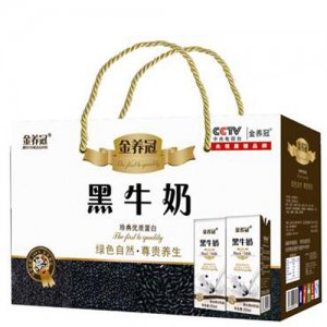 國福金養(yǎng)冠黑牛奶
