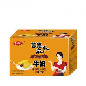 奇福記飲品芒果木瓜牛奶牛磺酸加強型乳味飲料