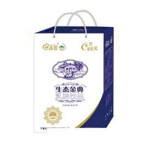 伊鄉園16盒生態金典禮盒豎提禮盒（藍）