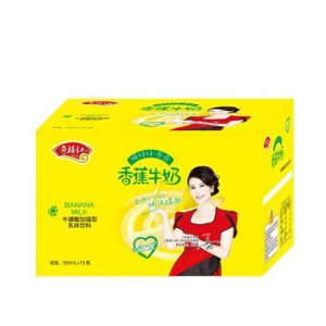 奇福記飲品香蕉牛奶牛磺酸加強型乳味飲料
