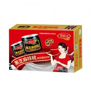 奇福記飲品黑芝麻核桃蛋白飲料箱裝