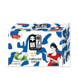 奇福記飲品牛奶椰子汁牛磺酸加強型乳味飲料