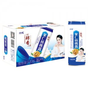 六枚果仁核桃露植物蛋白飲料簡箱裝