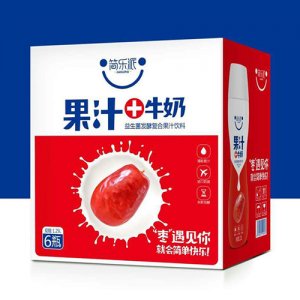 簡樂派紅棗牛奶復合果汁飲料1.25Lx6瓶