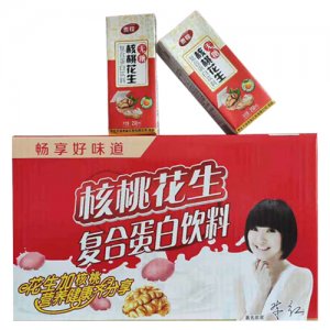 貴程核桃花生復合蛋白飲料禮盒裝