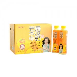 匯果多芒果木瓜牛奶500mlX15瓶