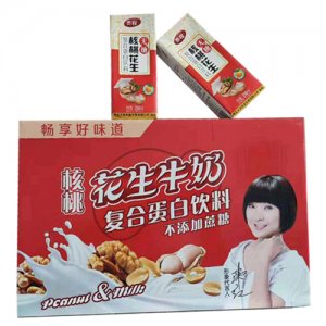 貴程核桃花生牛奶復合蛋白飲料禮盒裝