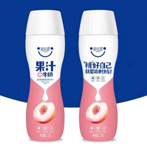 簡樂派桃汁牛奶復合果汁飲料1.25L