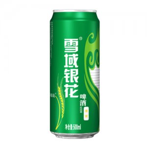 雪域銀花雪域銀花清爽啤酒罐裝500ml10度