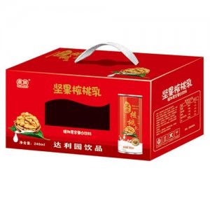 鼎順堅(jiān)果核桃乳植物復(fù)合蛋白飲料開(kāi)窗禮盒裝