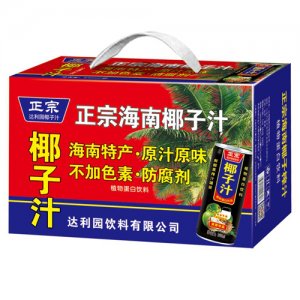 達億元椰子汁飲料椰汁植物蛋白飲料禮盒裝