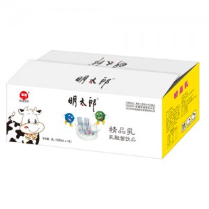 明太郎精品乳乳酸菌飲品（草莓味）