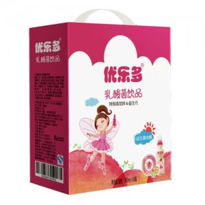 優樂多乳酸菌飲品 奶嘴禮盒-女版