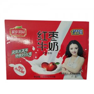 家鄉果園紅棗牛奶500mlx15瓶