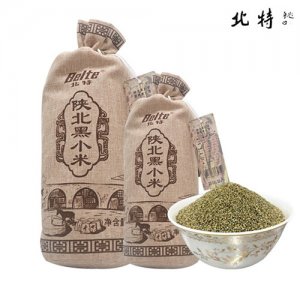 北特陜北黑小米1400g